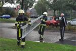Oefencarrousel Oefening 3 Dakbrand Sporthal Vaart Buitenpost